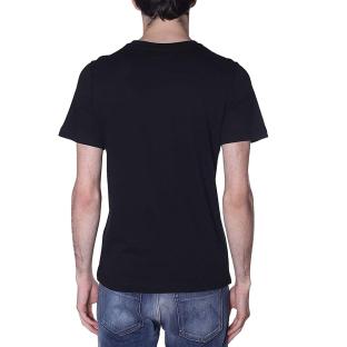 T-Shirt noir homme Kappa Cafers Slim Tee vue 2