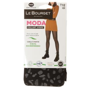 Collant Noir Femme Le Bourget 2435 pas cher