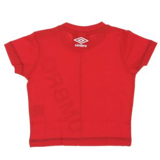 T-shirt Rouge Garçon Umbro Aniline vue 2