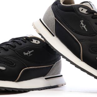 Baskets Noires Homme Pepe jeans Bexley vue 0