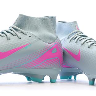 Chaussures de Foot Turquoise Homme Nike Zoom Superfly 10acad FG/MG vue 7