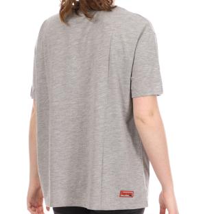 T-shirt Gris Femme Supreme Grip Flora vue 2