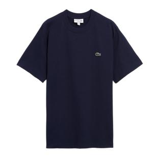 T-shirt Marine Homme Lacoste Klassiek pas cher