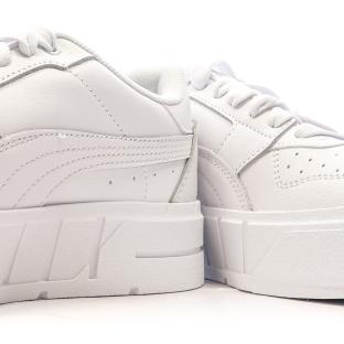 Baskets Blanches Femme Puma Puma Cali Court vue 7