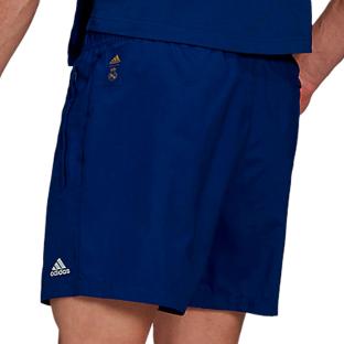 Real Madrid Short Marine Homme Adidas vue 2