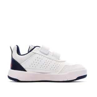 Baskets Blanc/Rouge/Bleu Enfant Adidas Tensaur KJ9763 vue 0