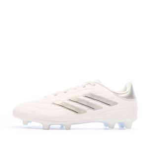 Chaussures de football Blanches Garçon Adidas Copa vue 0