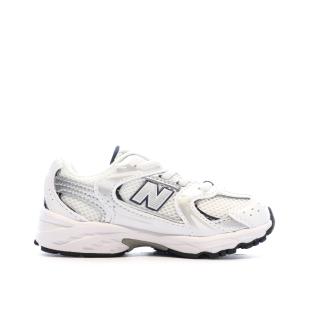 New Balance 530 Baskets Blanches Enfant IZ530SB1 vue 2