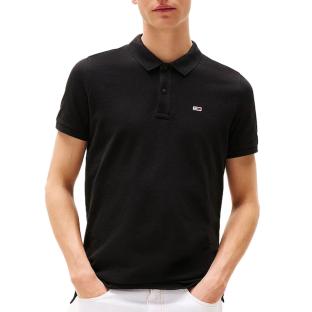 Polo Noir Homme Tommy Hilfiger Tjm Slim pas cher