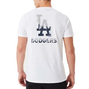 T-shirt Blanc Homme New Era Losdod vue 2