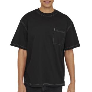 T-Shirt Noir Homme Only & Sons Larry Life vue 0
