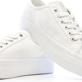 Baskets Blanches Femme Calvin Klein Jeans Vulc vue 7