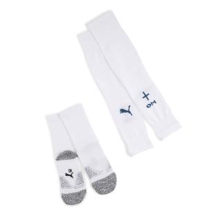 OM Chaussettes de Foot Blanches Puma 24/25 pas cher