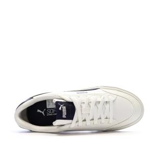 Baskets Blanc/Marine Homme Puma Court Classic vue 4
