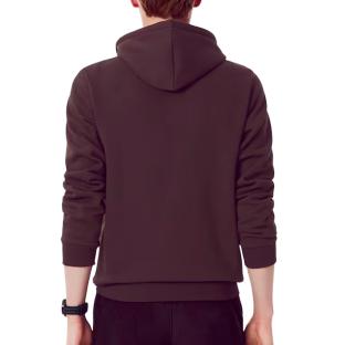 Sweat Zippé Bordeaux Homme Lacoste Zipped vue 0