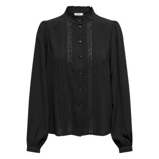Chemise Noir Femme JDY Lace Shirt vue 3