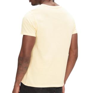 T-shirt Jaune Homme Tommy Hilfiger Jersey vue 2