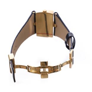 Montre Analogique Acier et Cuir Marine Femme Nina Ricci 120 Diamants vue 4