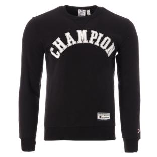 Sweat Noir Homme Champion Felpa pas cher