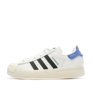 Baskets Blanches Garçon Adidas Superstar Ayoon W pas cher