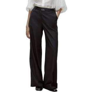 Pantalon fluide Noir Femme Vila Giilja vue 0