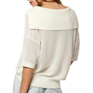 Polo Blanc Femme Kaporal Laiza vue 2