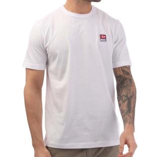 T-shirt Blanc Homme Diesel Just 16 Maglietta vue 0