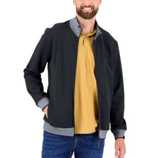 Sweat zippé Marine Homme TBS LOANN 24612 pas cher