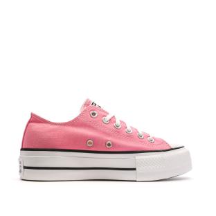 Baskets Roses Femme Converse All Star Lift A06508C vue 2