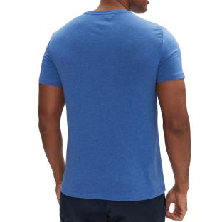 T-shirt Bleu Electrique Homme Tommy Hilfiger Tjm X Slim Jaspe vue 2