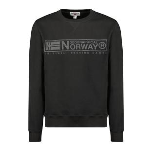 Sweat Noir Homme Geographical Norway Gantoine pas cher