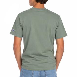 T-Shirt Vert Garçon Champion Signature vue 0