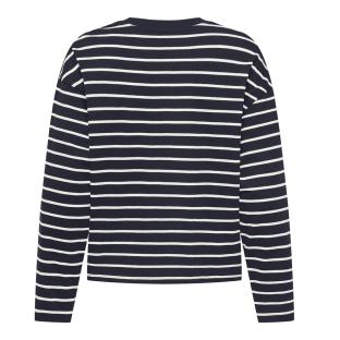 T-Shirt Manches Longues Marine Femme Only Happy vue 0