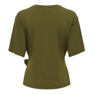 T-Shirt Vert Olive Femme JDY Dea Life vue 0