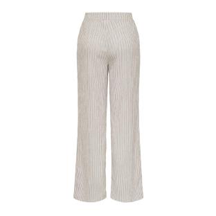 Pantalon Blanc/Marron Femme JDY Ocean vue 0