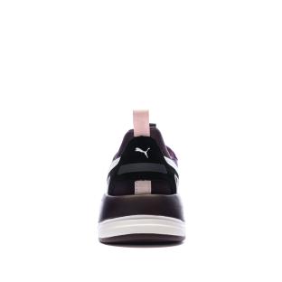 Baskets Blanches/Noires/Roses Femme Puma X-ray 3 S vue 3
