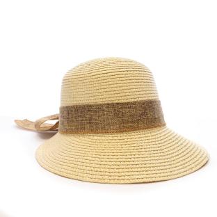 Chapeaux Beige Via Lorenzo Pan Coupe Naturel vue 0