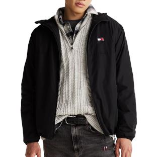 Veste Noire Homme Tommy Hilfiger Fleece Lined pas cher