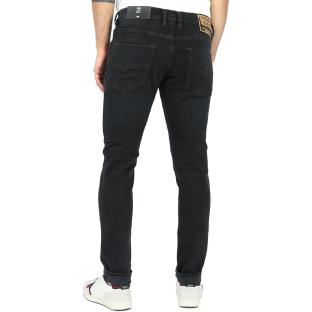 Jean Slim Noir Homme Diesel Tepphar vue 2