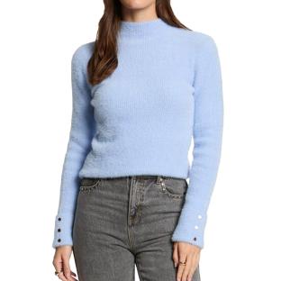 Pull Bleu Clair Femme Morgan Morik pas cher