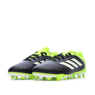 Zapatillas de fútbol negras/amarillas para niños Adidas Copa Pure III Club FG/MG ver 0