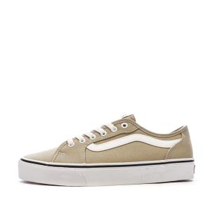 Baskets Beiges Femme Vans Caldrone pas cher