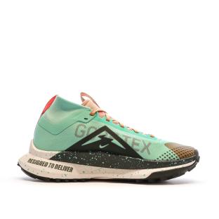 Chaussures de trail Vert/Blanc Femme Nike React Pegasus vue 2