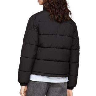 Doudoune Noire Femme Tommy Hilfiger Puffer vue 2