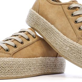 Baskets Taupe Femme Chattawak Summer vue 0