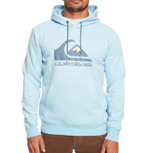 Sweat Bleu clair Homme Quiksilver Biglogohood vue 0