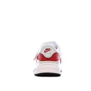Baskets Blanc/Rouge Garçon Nike Nike Air Max Systm vue 0