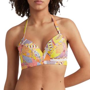 Traje de baño O'Neill Panama Mujer Top Púrpura/Amarillo barato