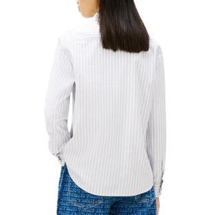 Chemise Bleu à rayures Femme Tommy Hilfiger Tjw Reg Oxford vue 0