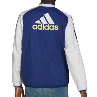 Juventus Veste Gris/Bleu Homme Adidas Icons vue 2